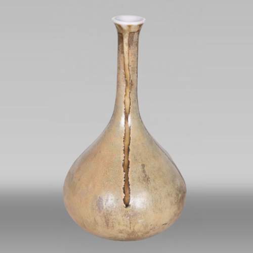 Taxile DOAT, Soliflore en porcelaine, monogrammé « TD »