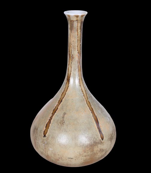 Taxile DOAT, Soliflore en porcelaine, monogrammé « TD » Taxile DOAT, Soliflore en porcelaine, monogrammé « TD »-2