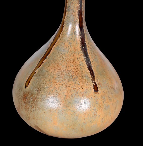 Taxile DOAT, Soliflore en porcelaine, monogrammé « TD » Taxile DOAT, Soliflore en porcelaine, monogrammé « TD »-3