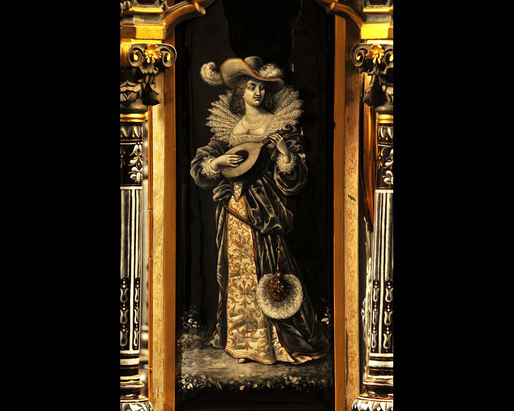 Paul SOYER, Pendule en bronze, bronze doré et émaux, vers 1860 Paul SOYER, Pendule en bronze, bronze doré et émaux, vers 1860-5