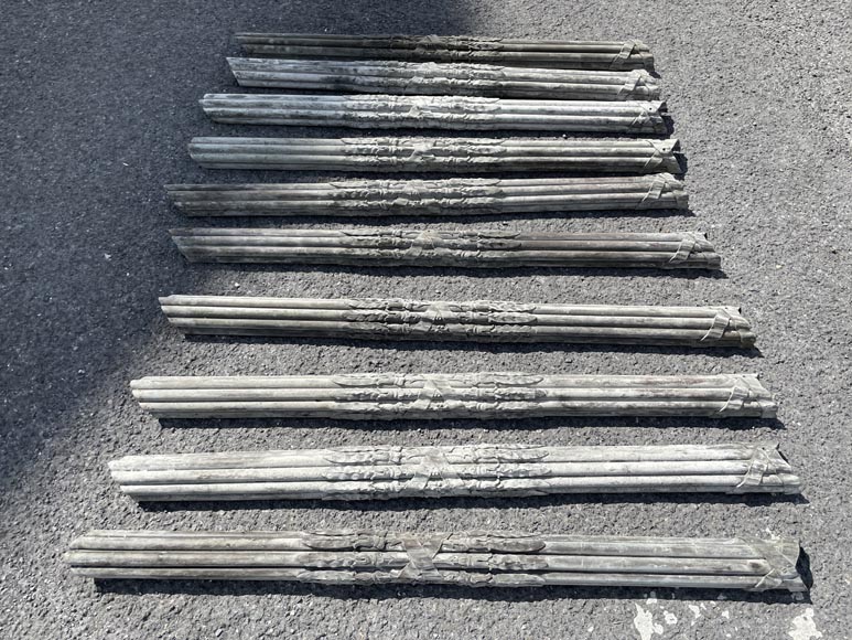 Ensemble d'éléments décoratifs de façade de magasin Ensemble d'éléments décoratifs de façade de magasin-2