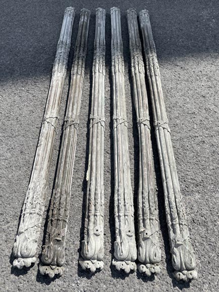 Ensemble d'éléments décoratifs de façade de magasin Ensemble d'éléments décoratifs de façade de magasin-4