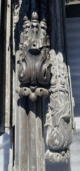 Ensemble d'éléments décoratifs de façade de magasin Ensemble d'éléments décoratifs de façade de magasin-8