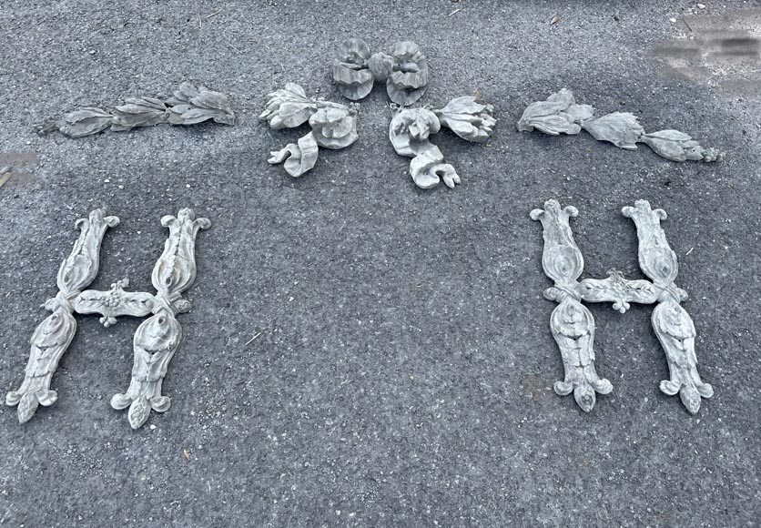 Ensemble d'éléments décoratifs de façade de magasin Ensemble d'éléments décoratifs de façade de magasin-16