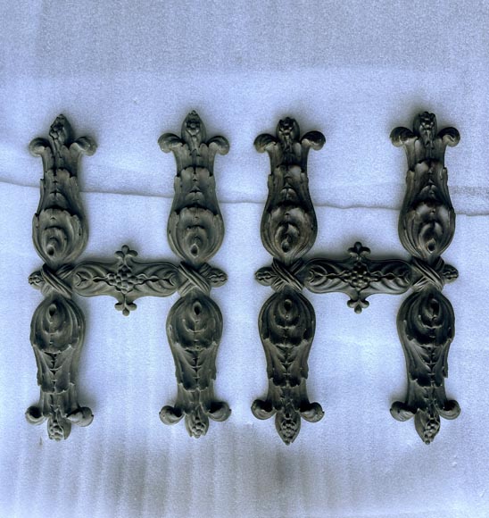 Ensemble d'éléments décoratifs de façade de magasin Ensemble d'éléments décoratifs de façade de magasin-17