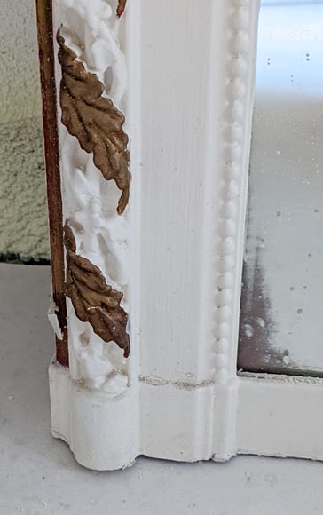 Trumeau de style Louis XVI au décor de frise végétale Trumeau de style Louis XVI au décor de frise végétale-4