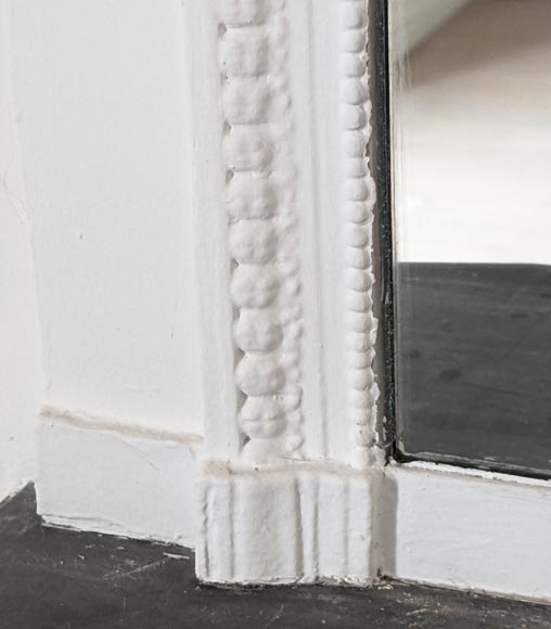 Trumeau de style Louis XVI à décor de panier fleuri Trumeau de style Louis XVI à décor de panier fleuri-4