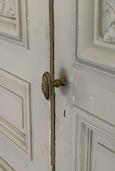 Grande porte quadruple au décor Napoléon III Grande porte quadruple au décor Napoléon III-8