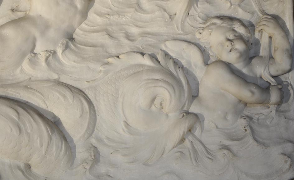 Extraordinaire cheminée monumentale signée par Jules Allard et Louis Ardisson provenant de l'Hôtel particulier de Edward Julius Berwind, Fifth Avenue, New York Extraordinaire cheminée monumentale signée par Jules Allard et Louis Ardisson provenant de l'Hôtel particulier de Edward Julius Berwind, Fifth Avenue, New York-10