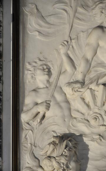 Extraordinaire cheminée monumentale signée par Jules Allard et Louis Ardisson provenant de l'Hôtel particulier de Edward Julius Berwind, Fifth Avenue, New York Extraordinaire cheminée monumentale signée par Jules Allard et Louis Ardisson provenant de l'Hôtel particulier de Edward Julius Berwind, Fifth Avenue, New York-11