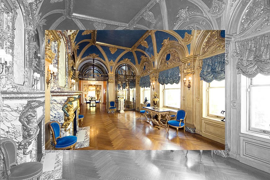 Extraordinaire cheminée monumentale signée par Jules Allard et Louis Ardisson provenant de l'Hôtel particulier de Edward Julius Berwind, Fifth Avenue, New York Extraordinaire cheminée monumentale signée par Jules Allard et Louis Ardisson provenant de l'Hôtel particulier de Edward Julius Berwind, Fifth Avenue, New York-19