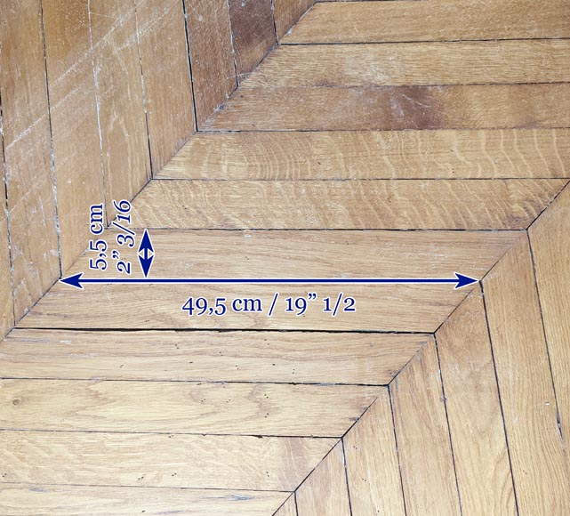 Lot de 12 m² de parquet point de Hongrie Lot de 12 m² de parquet point de Hongrie-7