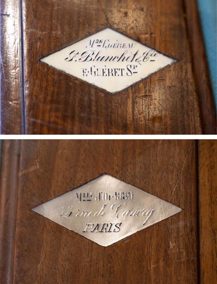 Exceptionnel billard Charles X de la Maison Chéreau en acajou et bronze doré Exceptionnel billard Charles X de la Maison Chéreau en acajou et bronze doré-9