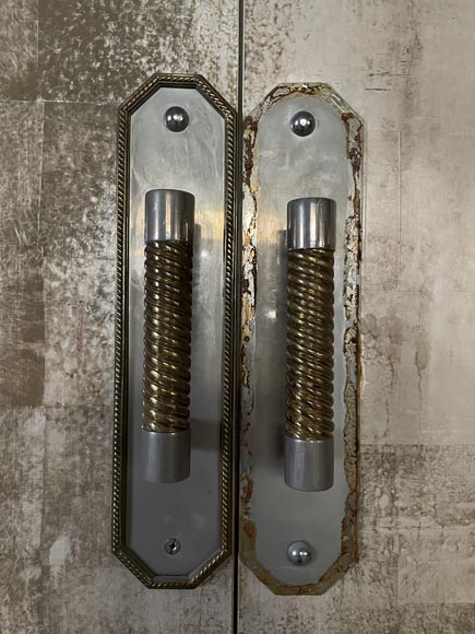 Lot de 3 doubles portes imitation galuchat Lot de 3 doubles portes imitation galuchat-3