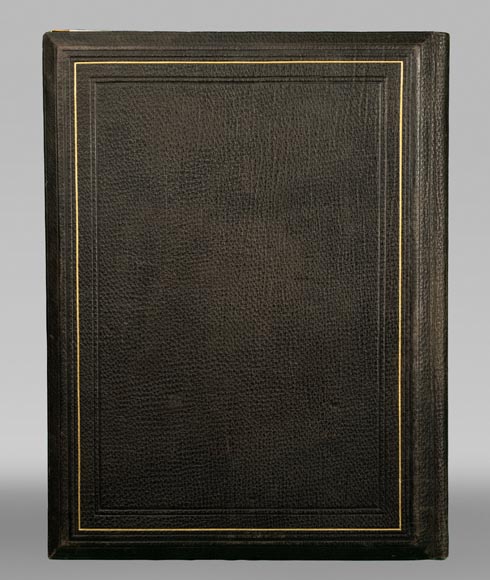 Un porte-document au précieux décor de porcelaine par  Julien-Nicolas RIVART Un porte-document au précieux décor de porcelaine par  Julien-Nicolas RIVART-8