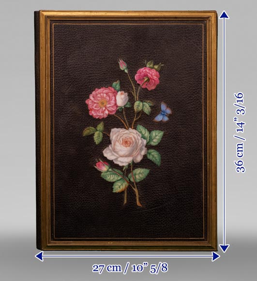 Un porte-document au précieux décor de porcelaine par  Julien-Nicolas RIVART Un porte-document au précieux décor de porcelaine par  Julien-Nicolas RIVART-9