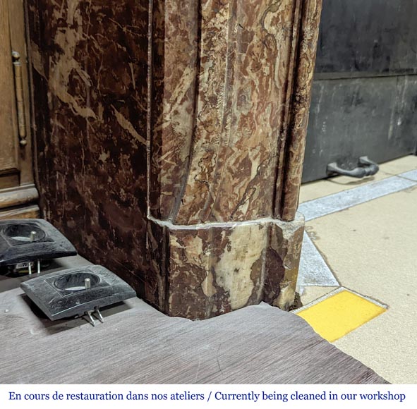 Boiserie et bibliothèque en chêne de style Louis XV Boiserie et bibliothèque en chêne de style Louis XV-10