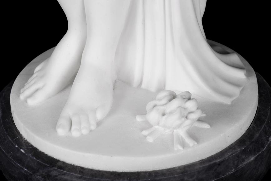 Francesco LAZZARINI (1748-1808) – L’Hiver dit La Frileuse, d’après Jean-Antoine HOUDON Francesco LAZZARINI (1748-1808) – L’Hiver dit La Frileuse, d’après Jean-Antoine HOUDON-5