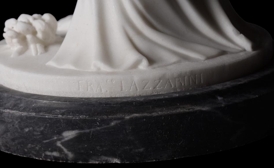 Francesco LAZZARINI (1748-1808) – L’Hiver dit La Frileuse, d’après Jean-Antoine HOUDON Francesco LAZZARINI (1748-1808) – L’Hiver dit La Frileuse, d’après Jean-Antoine HOUDON-6