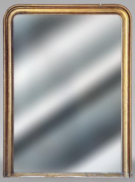 Trumeau en bois doré de style Napoléon III Trumeau en bois doré de style Napoléon III-0