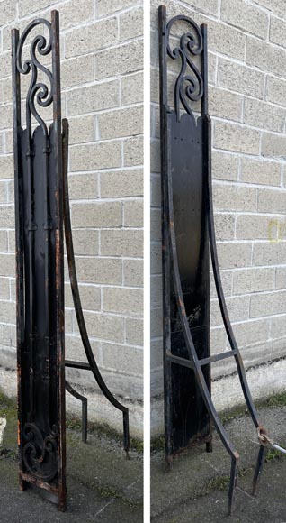 Grand portail en fer forgé de style Napoléon III Grand portail en fer forgé de style Napoléon III-5