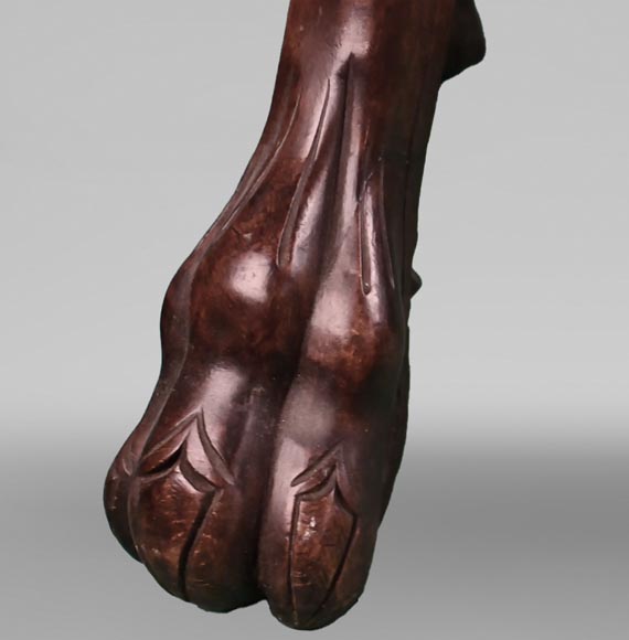 Emile GALLÉ, important vase à décor floral Emile GALLÉ, important vase à décor floral-11