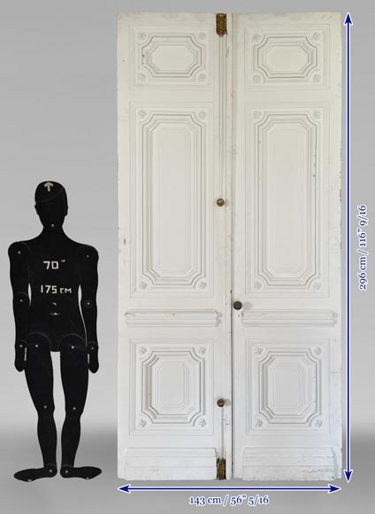 Double porte de style Napoléon III Double porte de style Napoléon III-12