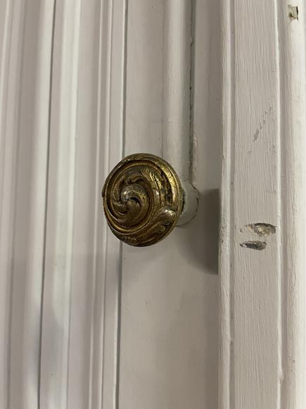 Paire de grandes doubles portes de style Napoléon III richement décorées Paire de grandes doubles portes de style Napoléon III richement décorées-4