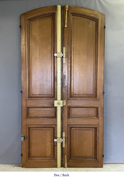 Ensemble de 4 doubles portes galbées Ensemble de 4 doubles portes galbées-7