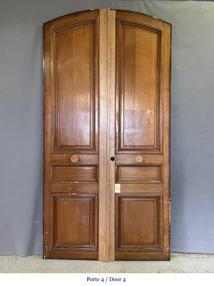 Ensemble de 4 doubles portes galbées Ensemble de 4 doubles portes galbées-13