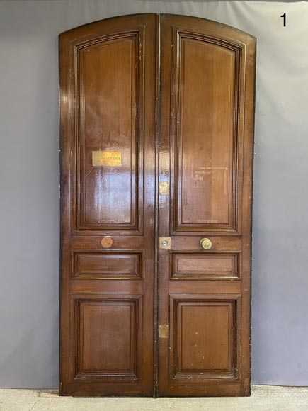 Ensemble de 4 doubles portes galbées Ensemble de 4 doubles portes galbées-15