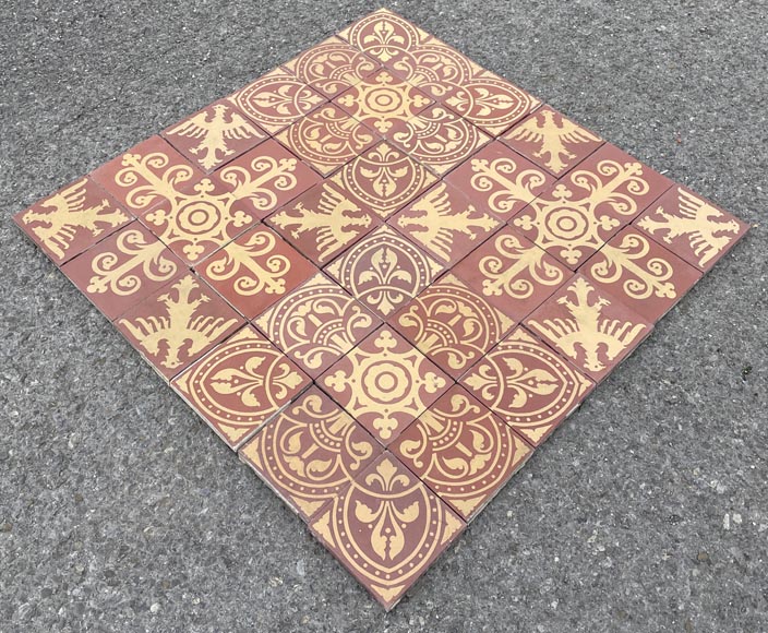 Sol de 19 m² en carreau de ciment  Sol de 19 m² en carreau de ciment -2