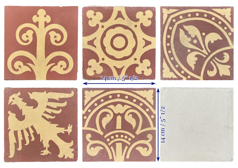 Sol de 19 m² en carreau de ciment  Sol de 19 m² en carreau de ciment -9