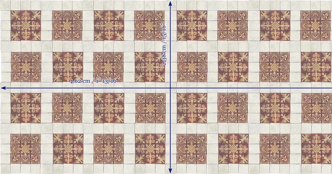 Sol de 19 m² en carreau de ciment  Sol de 19 m² en carreau de ciment -10