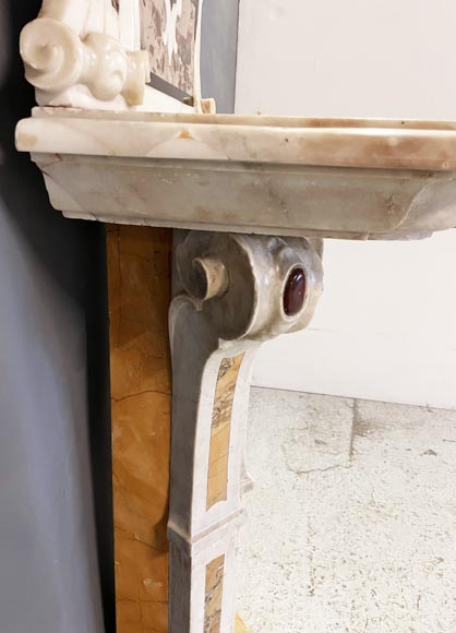 Fontaine en marbre, fin XIXe siècle Fontaine en marbre, fin XIXe siècle-4