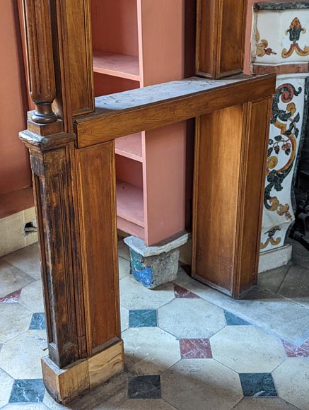 Pièce de boiserie en chêne de style Napoléon III fin XIXe siècle Pièce de boiserie en chêne de style Napoléon III fin XIXe siècle-7