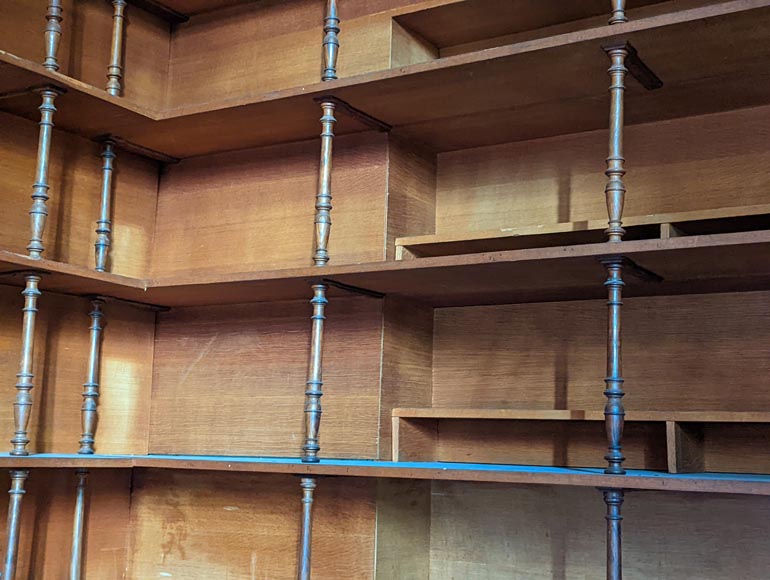 Pièce de boiserie en chêne de style Napoléon III fin XIXe siècle Pièce de boiserie en chêne de style Napoléon III fin XIXe siècle-11