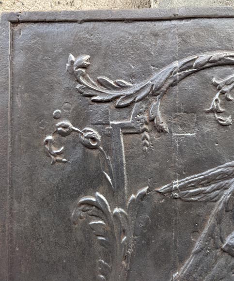 Plaque de cheminée représentant le dieu Chronos Plaque de cheminée représentant le dieu Chronos-2