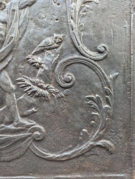 Plaque de cheminée représentant le dieu Chronos Plaque de cheminée représentant le dieu Chronos-5