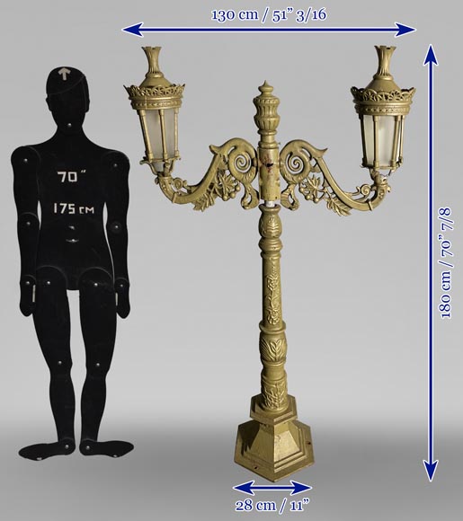 Ensemble de lampadaires de style Napoléon III Ensemble de lampadaires de style Napoléon III-11