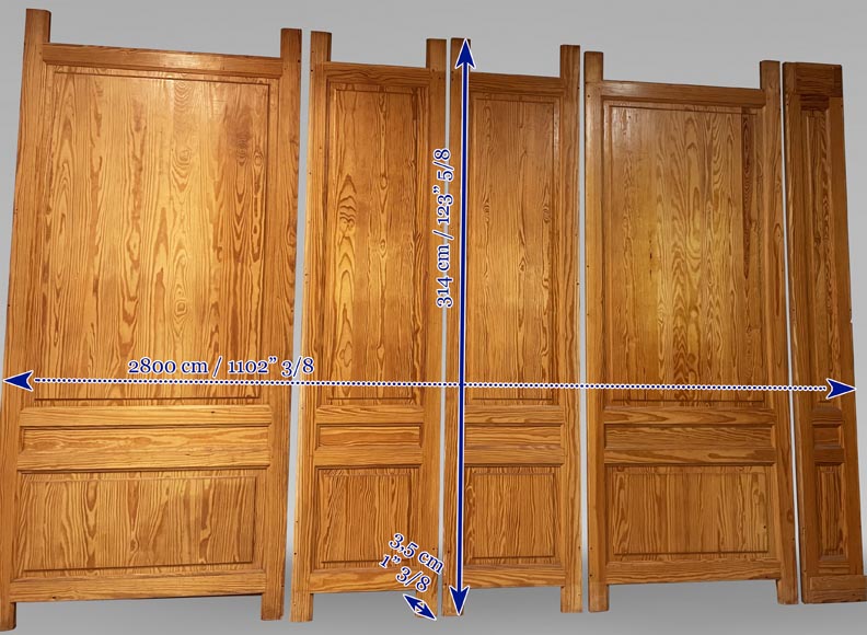 Boiserie en pin d'Orégon Boiserie en pin d'Orégon-8