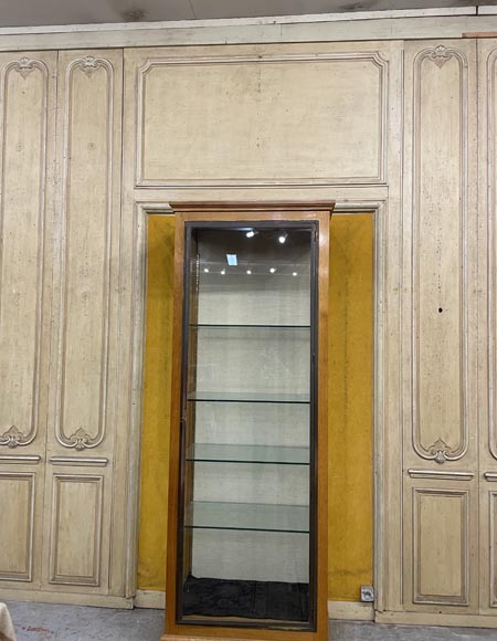 Pièces de boiserie de style Louis XV en bois laqué Pièces de boiserie de style Louis XV en bois laqué-3