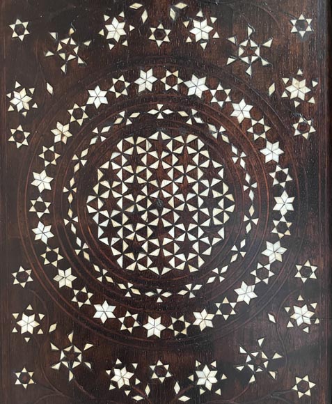 Cabinet en palissandre, marqueterie d’os et de bois clair Cabinet en palissandre, marqueterie d’os et de bois clair-5