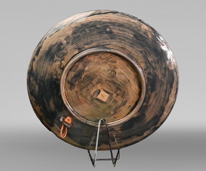 Une pièce rare d’Emile GALLÉ, lune et fantaisie paysagère d’après Joseph Vernet Une pièce rare d’Emile GALLÉ, lune et fantaisie paysagère d’après Joseph Vernet-8