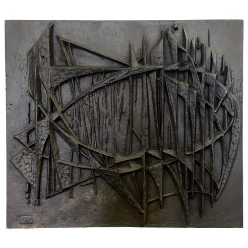 F. Loriot - Plaque de cheminée de la fonderie Stern