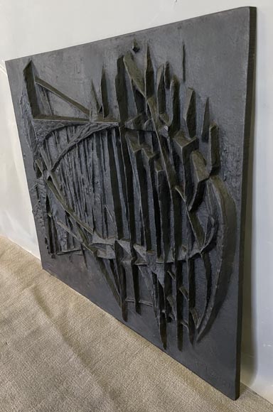 F. Loriot - Plaque de cheminée de la fonderie Stern F. Loriot - Plaque de cheminée de la fonderie Stern-1