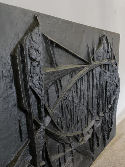 F. Loriot - Plaque de cheminée de la fonderie Stern F. Loriot - Plaque de cheminée de la fonderie Stern-3