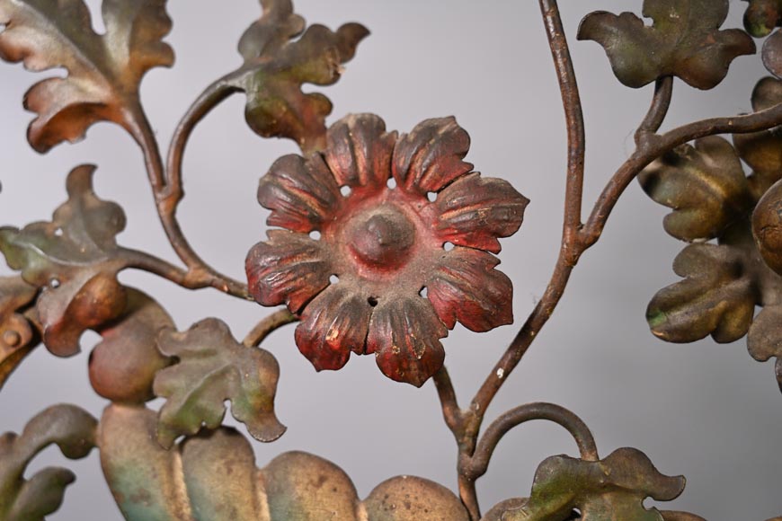 Pare étincelle polychrome de style Louis XV Pare étincelle polychrome de style Louis XV-5