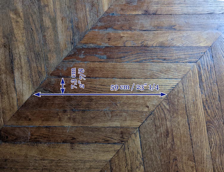 Lot de 12 m² de parquet point de Hongrie Lot de 12 m² de parquet point de Hongrie-6