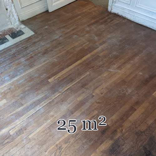 Lot de 25 m² de parquet en chêne